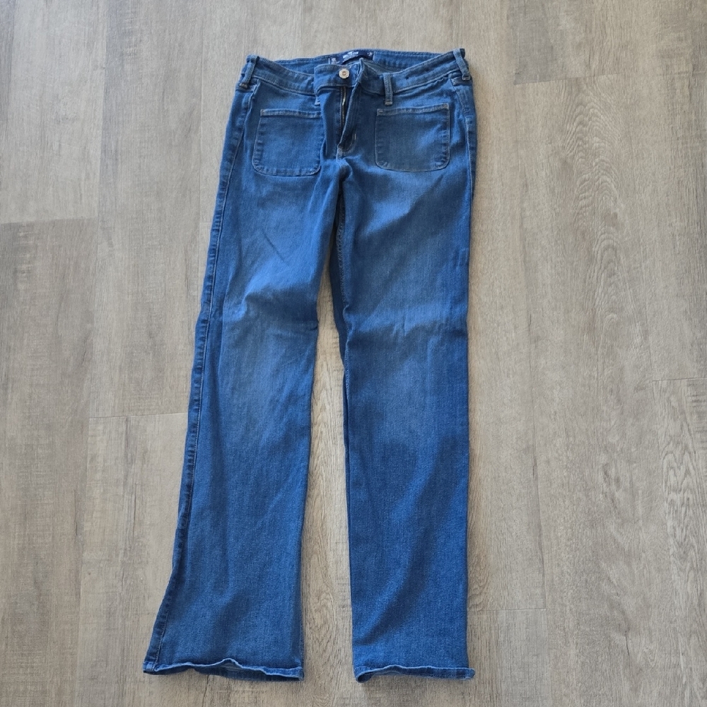 Hollister Dark Blue Flare Jeans